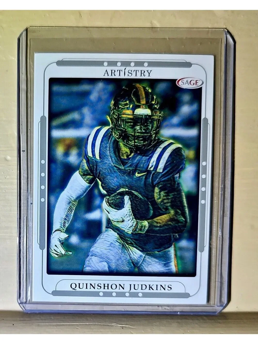 Quinshon Judkins 2023 SAGE Artistry Football #103 Card